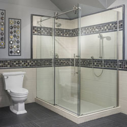 Schicker Diamond Certified Report 5 glass shower enclosure