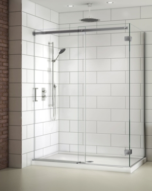 Apollo CW 2 Sided slider, shower height shower door