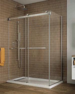 Gemini Bypass 2 Sided Slider shower height door