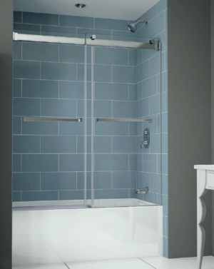 Gemini Plus Bypass Tub Slider shower door