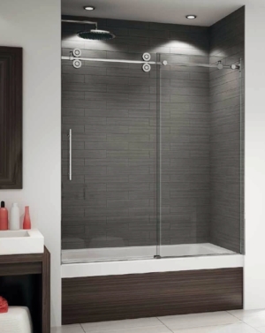 Kinetik KT In-Line Tub Slider shower door