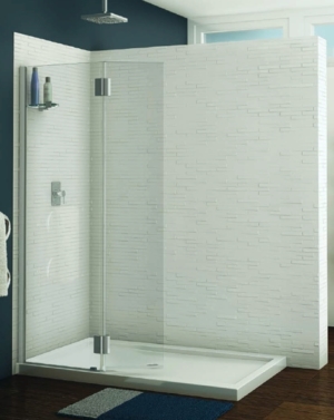 Monaco Square Top Shower Shield shower height