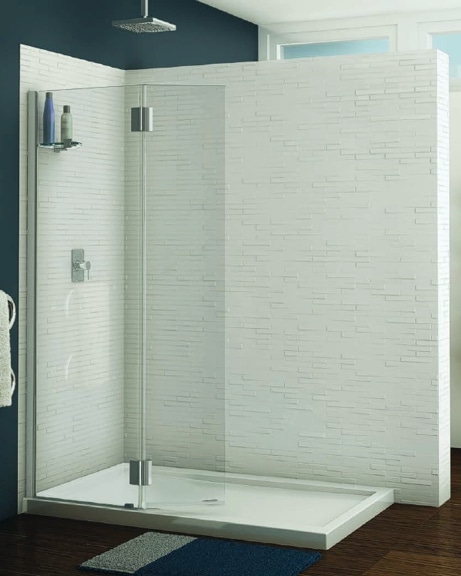Monaco Square Top Shower Shield shower height
