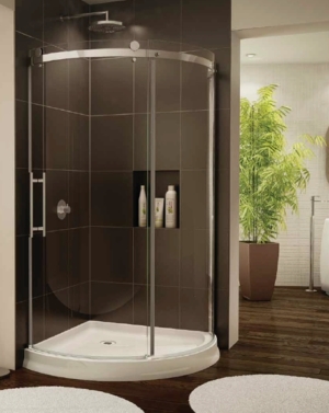 Novara Arc Slider shower height door