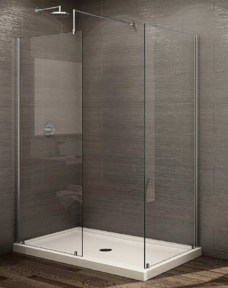 Petra "V" Shower Panel shower height