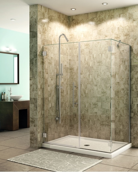 Platinum Kara 2 Sided Pivot Door shower height