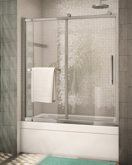 Sorrento In-Line Tub Slider shower door
