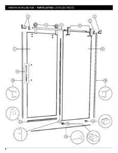 kinetik ks inline tub parts list pdf