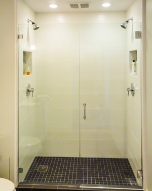 Schicker AG91 In-line Frameless Shower Enclosure