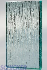 Rain 3/8" glass samples