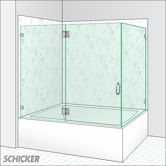 Frameless – AG93PH for Tub