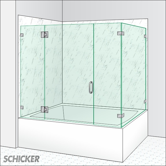 Frameless – AG93PHX for Tub