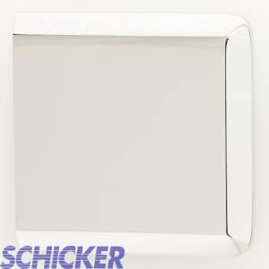 Frameless - AG40 6 Polished Chrome hardware finish