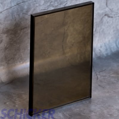 Frameless - AG40 18 1/2" BRONZE GLASS SAMPLE
