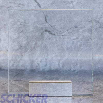 1/4" CRYSTAL CLEAR GLASS SAMPLE