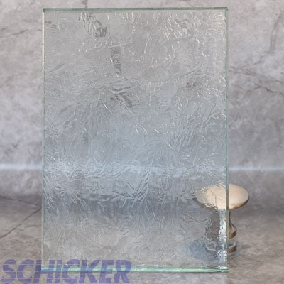 Frameless - AG40 15 3/8" ROLLED GLUE CHIP GLASS SAMPLE