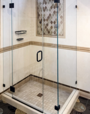 Schicker AG93PHX 2-Sided Frameless Shower Enclosure