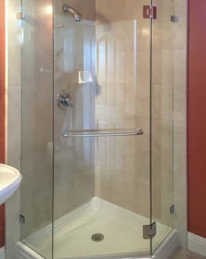 Schicker AG94 Neo_Angle Frameless Shower Enclosure