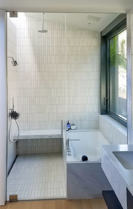 AGS91 Steam In-line Shower Enclosure
