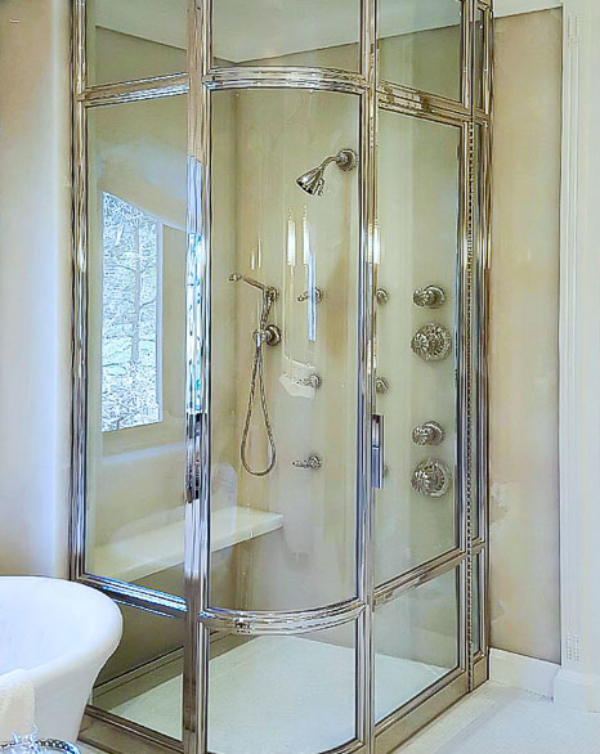 Brass Framed Shower Enclosures Image Gallery Schicker