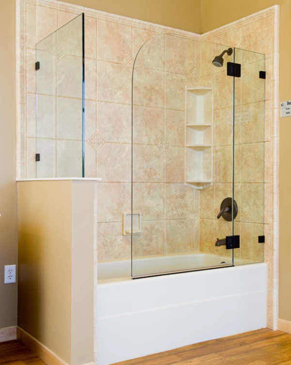 All Glass Corner Bathtub Doors & Enclosures