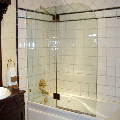 all glass frameless sliding shower door