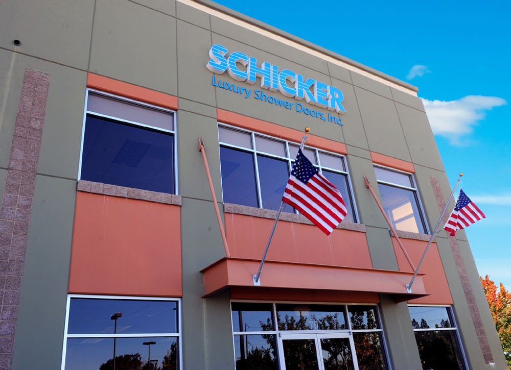 schicker luxury shower doors showroom in concord ca