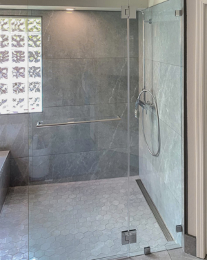 Schicker AG51 Frameless Screen Shower Enclosure