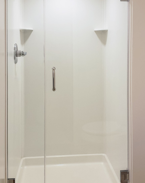 Schicker AG91 In-line Frameless Shower Enclosure