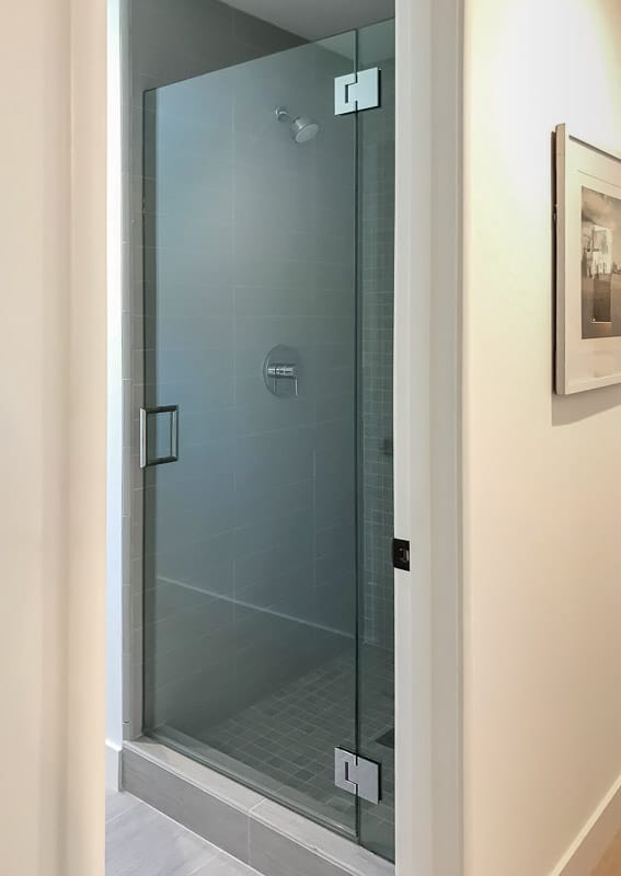 Schicker AG91PH In-line Frameless Shower Enclosure