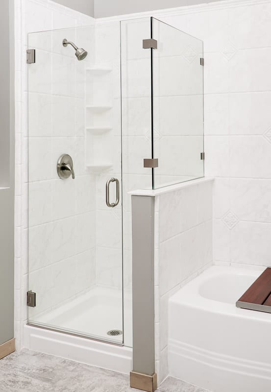 Schicker AG93 2-Sided Shower Enclosure
