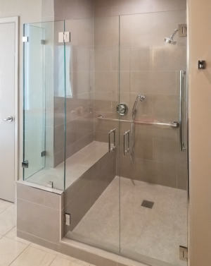 Schicker AG93PHX Saloon Frameless Shower Enclosure