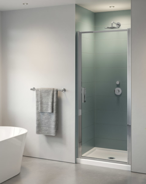 Fleurco Elera Single Framed Pivot Shower Door