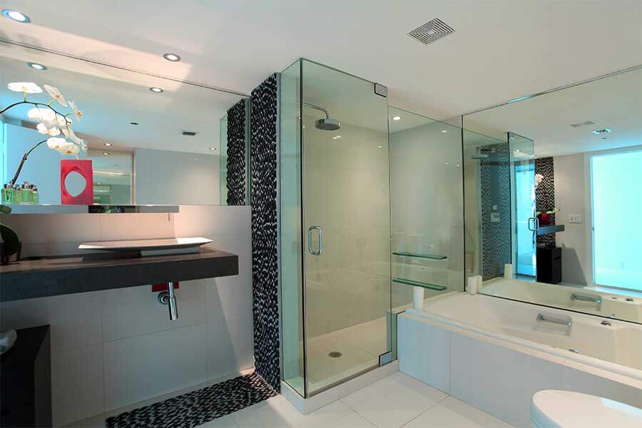 Pleasanton Contemporary Clear Glass Shower Doors pleasanton contemporary clear glass shower doors