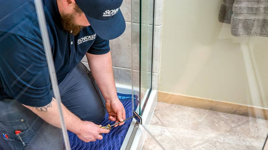 danville ca custom shower door installation