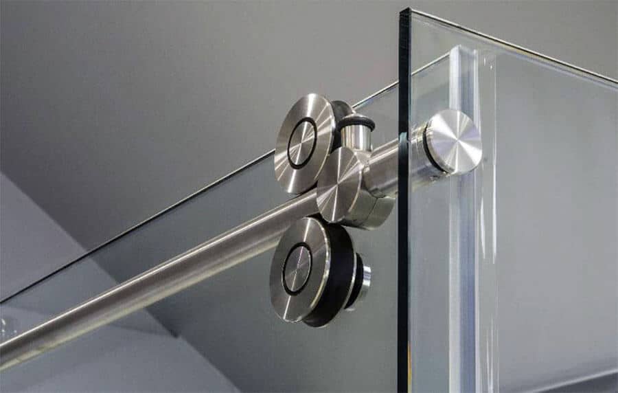 heavy clear glass for sliding shower door