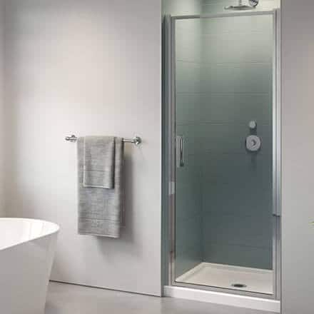 single pivot shower door