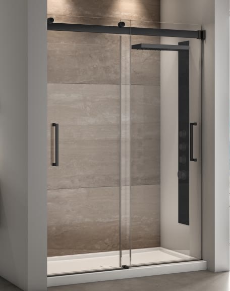 Mercury Bypass Inline shower door