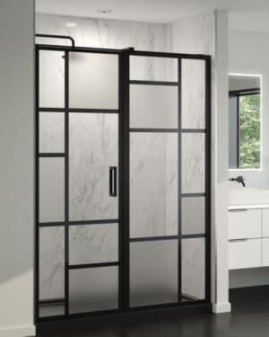 fleurco caro in line shower door