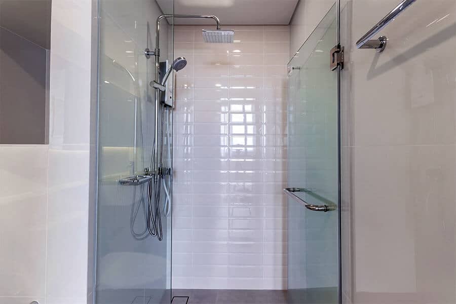 Sliding vs Hinged Shower Door: Pros and Cons 3 hinged pivot shower door