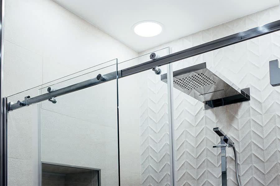 Sliding vs Hinged Shower Door: Pros and Cons 2 sliding shower door